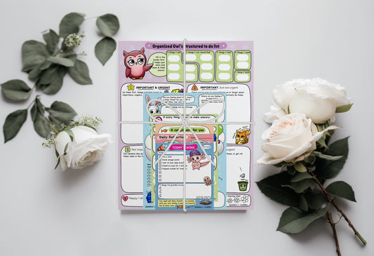 Kawaii toolkit from Rainbow & Bubbles to help you feel happier every day.