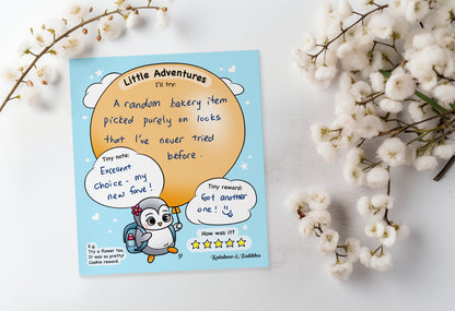 Little Adventures Penguin Kawaii Guided Notepad